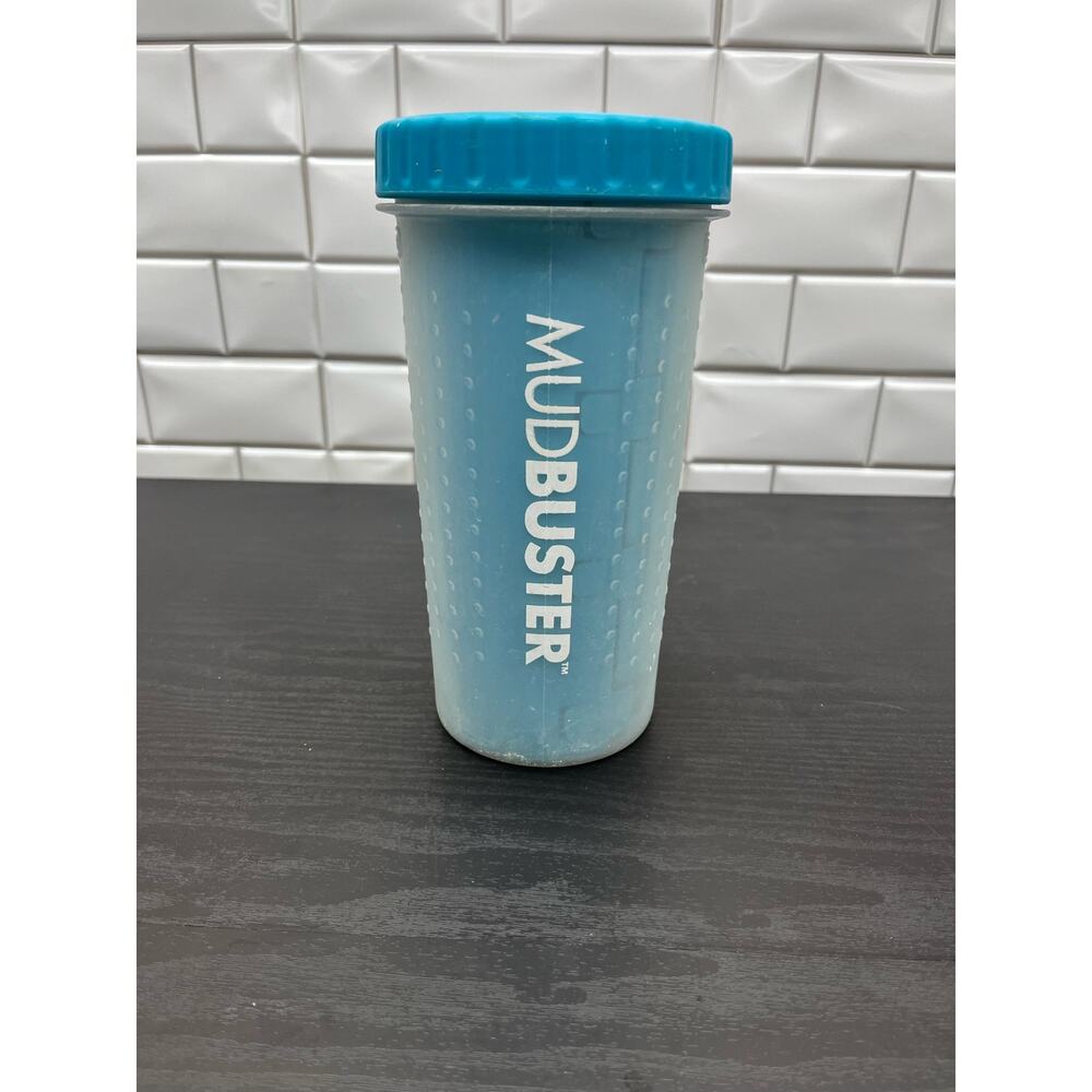 Dexas MudBuster Portable Dog Paw Cleaner Large Blue